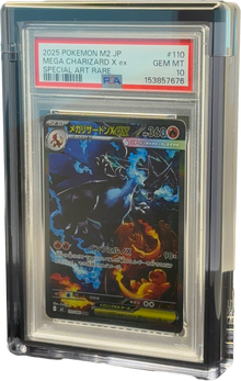 Black acrylic Card Guard case holding a PSA graded card slab
